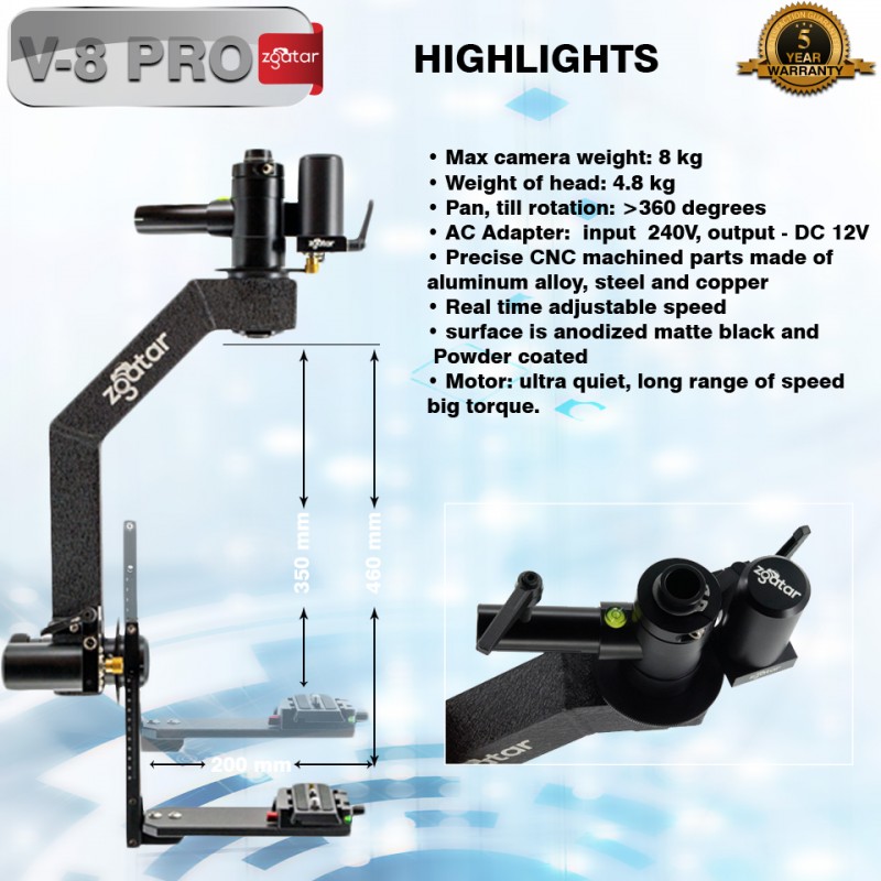 Zgatar V8-PRO Crane
