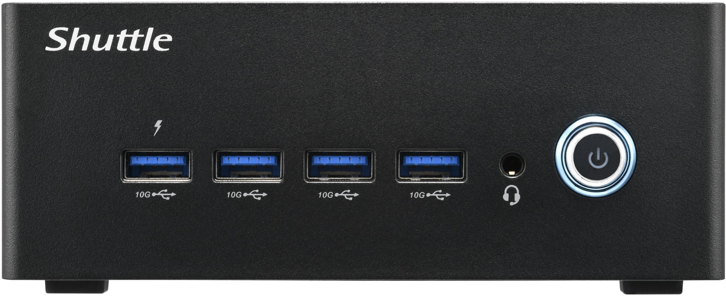 Мини ПК Shuttle Nano NT10H5, Intel Core Ultra 5 125H, Intel Arc Graphics, црна