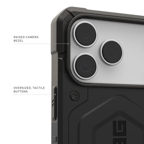 Mbulesë telefoni UAG Pathfinder për iPhone 17 Pro Max, kompatibile me MagSafe, e zezë