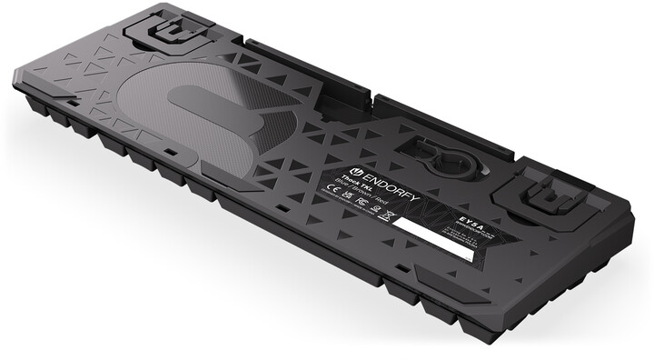 Tastierë Endorfy Thock TKL Blue, Kailh Blue, US, e zezë