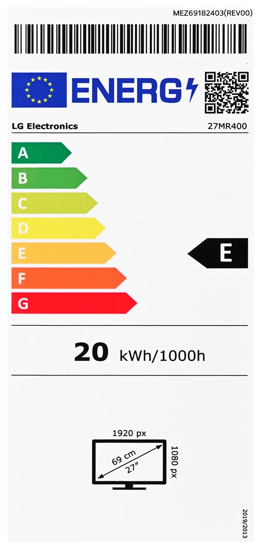 Monitor LG 27MR400-B, 27", FHD IPS, i zi