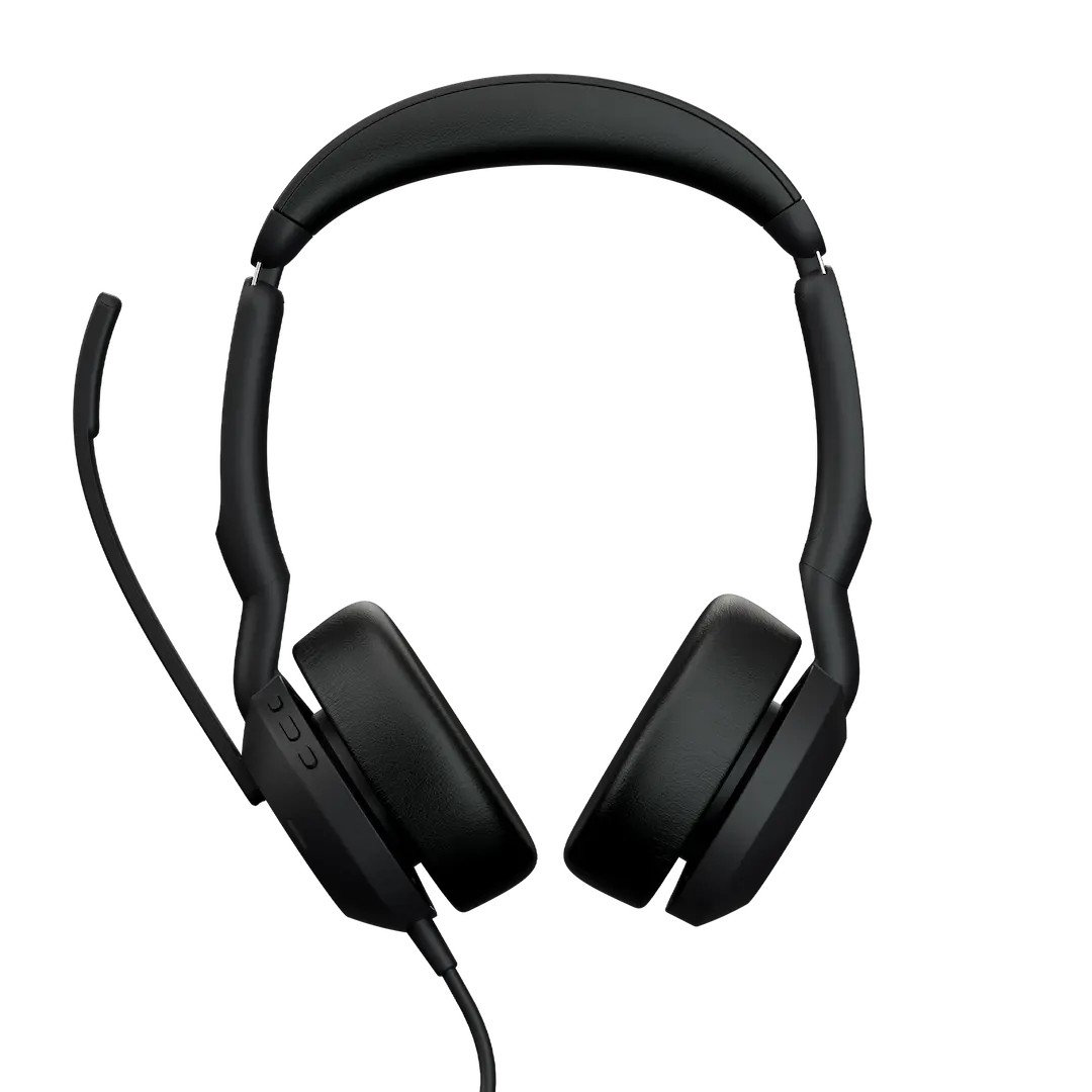 Kufje me mikrofon Jabra Evolve2 50, me kabllo, USB Type C USB Type A Bluetooth, të zeza