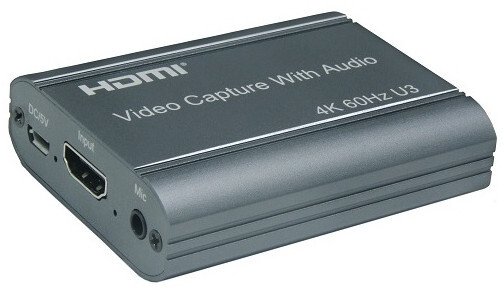 Karta Video Capture power plant CA916078, 4K 60Hz, USB 3.0, e zezë