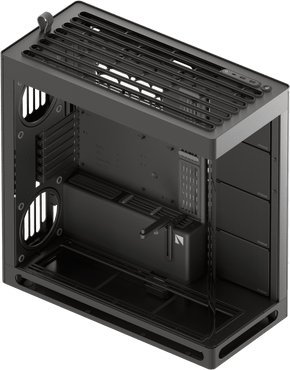Kasi PC HAVN HS420, mid tower, xham i temperuar, e zezë