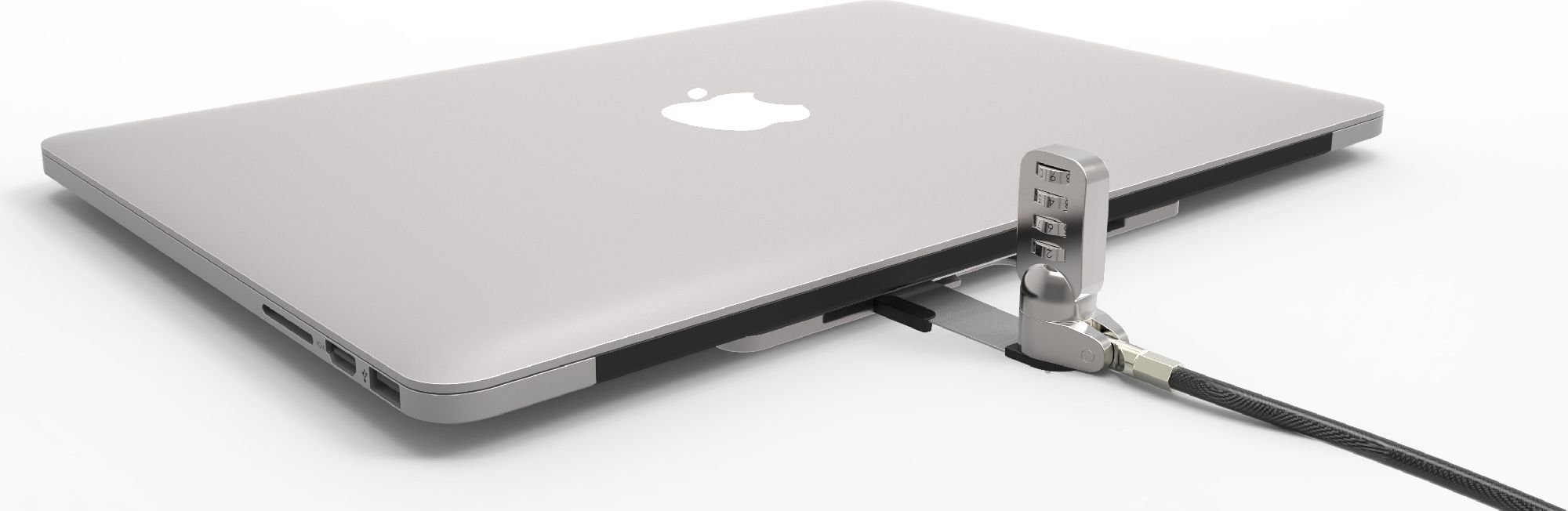 Kabllo sigurie për laptop Maclocks Blade BLD01CL, 1.8m, me kod numerik, argjendtë