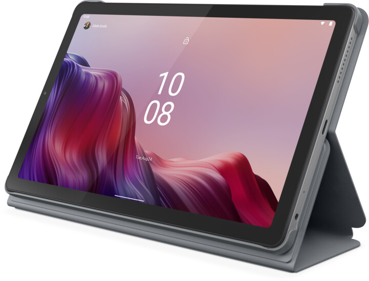 Këllëf Lenovo Folio për Tab M9, i hirtë