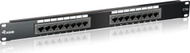 Patch panel Equip 16 porta, Cat.5e, 19" 1U, i zi