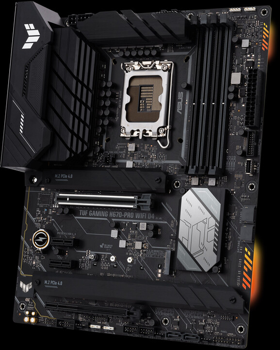 Pllakë amë ASUS TUF GAMING H670-PRO WIFI D4 (DDR4) - Intel H670