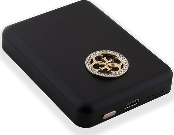 Powerbank pa tela Guess GUPBM3AL4DMK, 3000mAh, 5W, MagSafe, i zi
