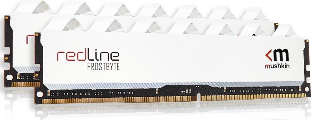Memorie Mushkin Redline White, DDR4, 32 GB, 3200 MHz, CL16, MRD4U320GJJM16GX2