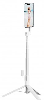 Selfie stick magnetik Ulanzi MG-003, MagSafe, rrotullim 360°, i bardhë