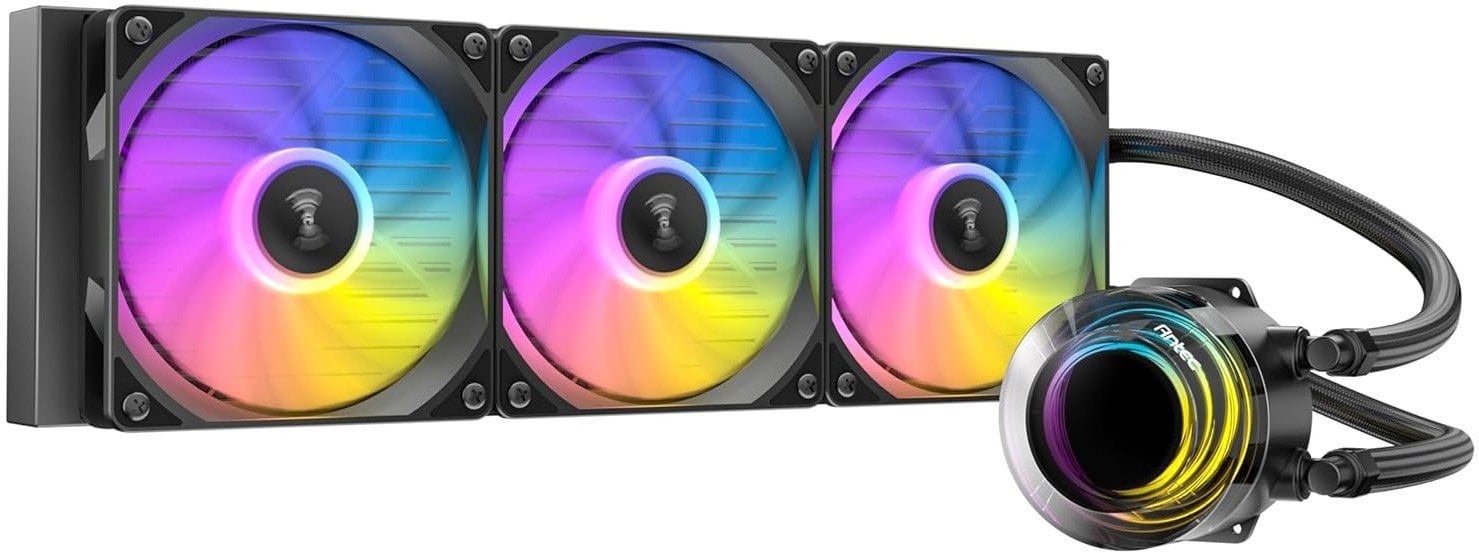 Sistem ftohës procesori Antec Vortex Lum 360 ARGB, radiator 360mm, 3x 12cm, i zi