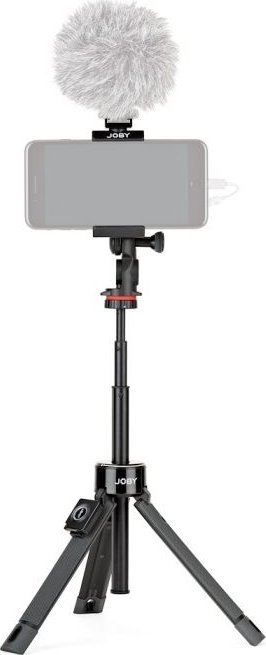 Tripod për telefon Joby GripTight Pro TelePod, teleskopik, me telekomandë Bluetooth, i zi