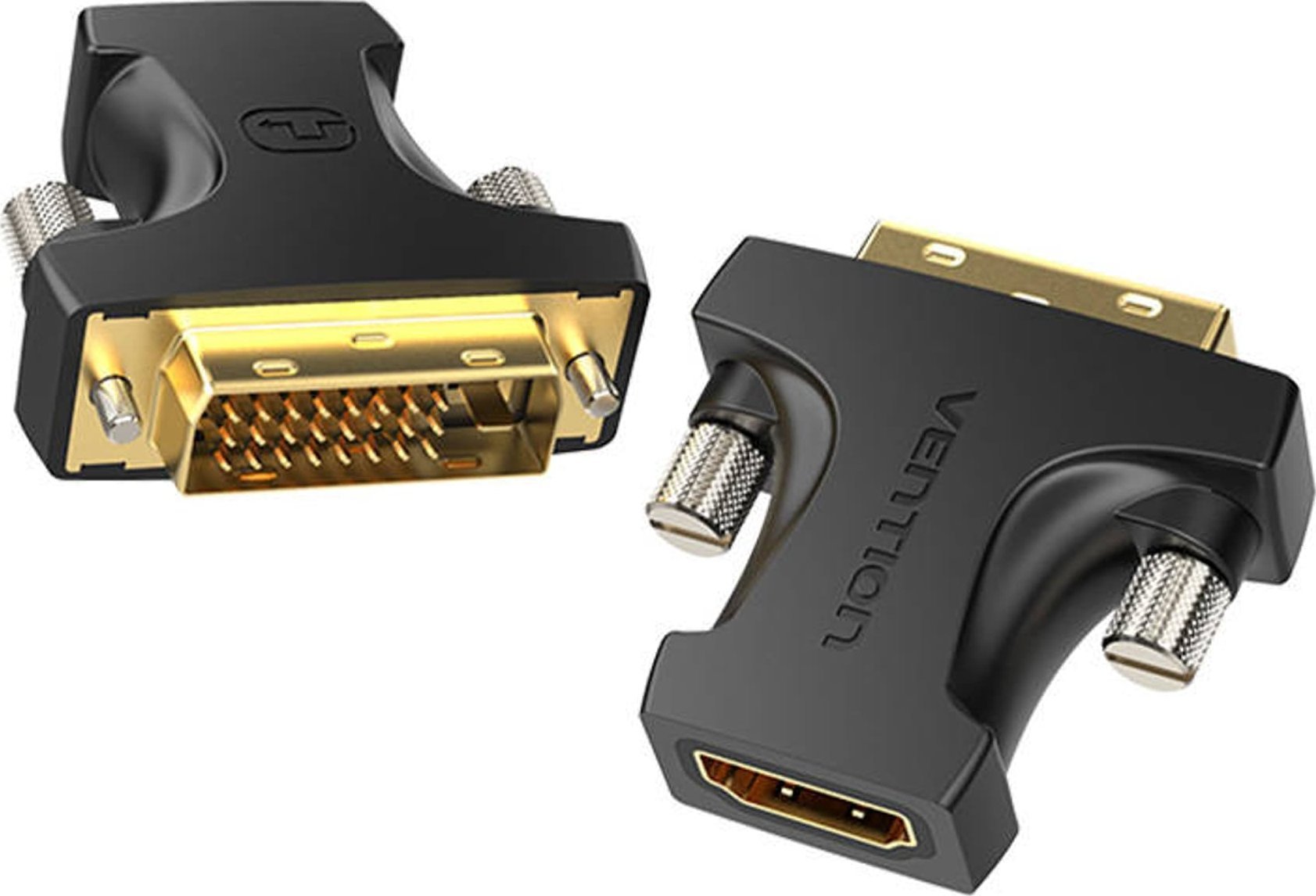 Adapter HDMI në DVI Vention AILB0, Full HD 1080P, i zi