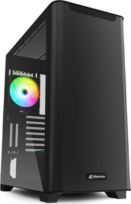 Kasë Sharkoon M30 ARGB, e zezë, Midi Tower
