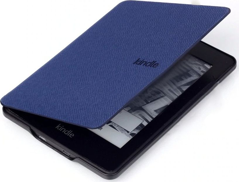 Këllëf Magnes Slim Case për Kindle Paperwhite 4, me mbrojtje automatike, kafe