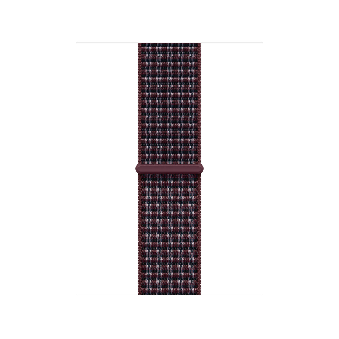 Apple Watch 42mm Burgundy Plaid Sport Loop