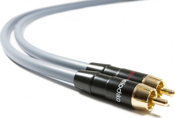 Kabllo audio Melodika RCA x2 në RCA x2, 7m, gri