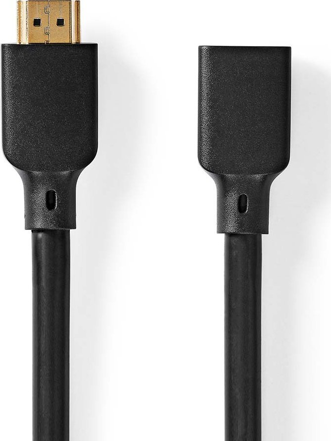 HDMI кабел Nedis CVGB35090BK10, тип A, 1m, црн