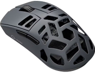 Maus lojërash Lorgar MSE90W, pa kabllo, aliazh magnezi, gri e errët