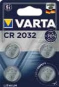 Bateri litium Varta CR2032, set 4 copë, 3V