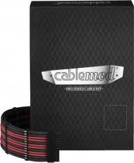 Set kabllosh CableMod ZUAD-959, për PSU Asus Seasonic, ModMesh, i kuq