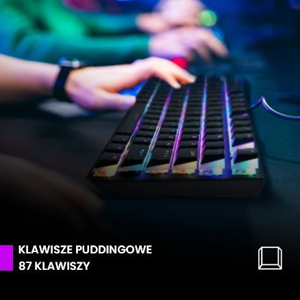 Tastierë PREYON Blue Blitz Claw Gateron, US, e zezë