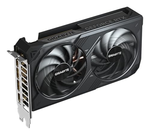 Kartë grafike GIGABYTE GeForce RTX 5060 Ti WINDFORCE OC 8G, 8GB GDDR7, PCI-E 5.0, e zezë