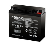 Bатерија Xtreme 82-226, 12V, 18Ah, црна