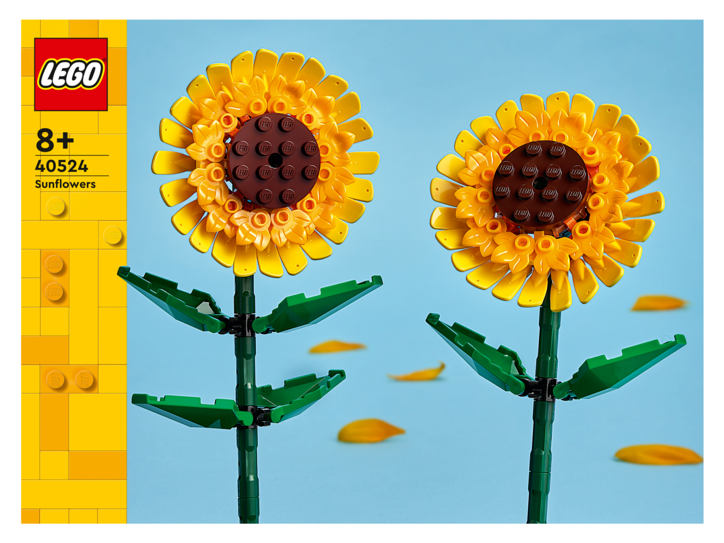 Lodra LEGO Exclusive Sunflowers 40524, 191 pjesë, set dekorativ, shumëngjyrëshe
