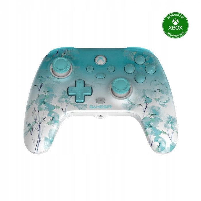 Kontroller GameSir T7 Pre Floral, me kabllo, RGB, shumëngjyrësh me lule