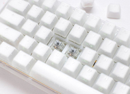 Гејминг тастатура Ducky One 3 Aura White TKL, механичка Cherry MX Silent Red, RGB, бела
