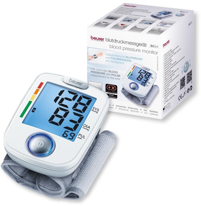 Monitor i presionit të gjakut Beurer BC44, i bardhë