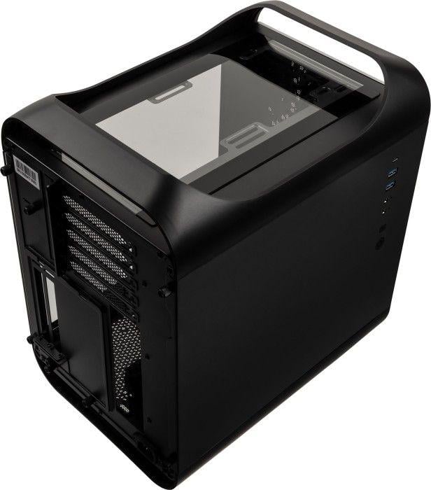 Kasë BitFenix Prodigy M 2022 ARGB, e zezë, Mini Tower