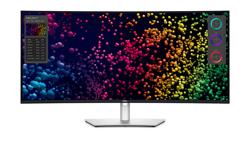 Monitor Dell UltraSharp, 39,7", IPS, 5K, i zi/i argjendtë