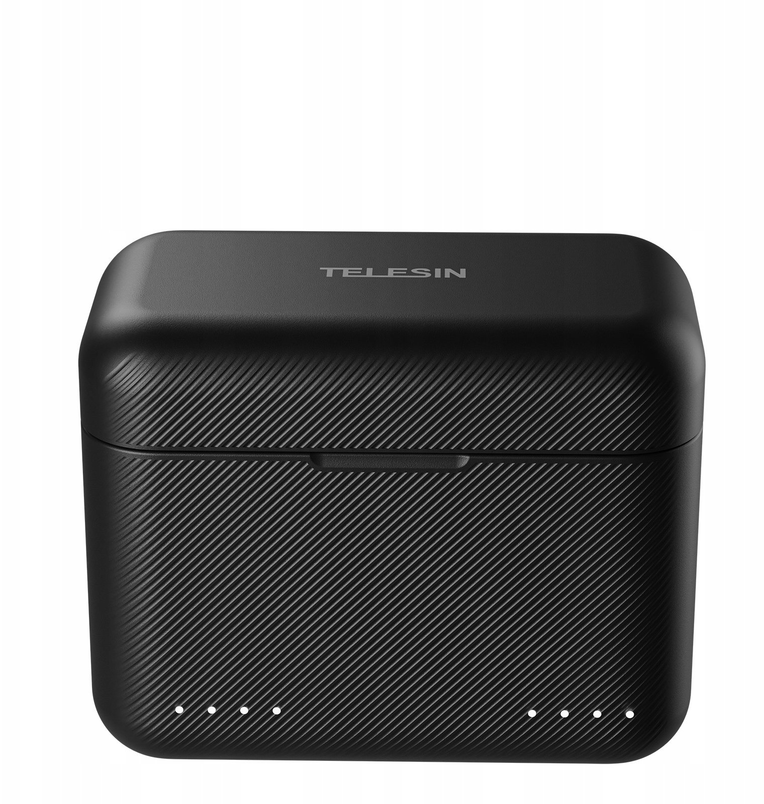 Kuti karikimi Telesin për Insta360 X5, 2 slote baterish, USB C, e zezë