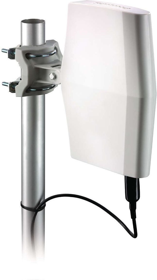 Antena RTV Philips SDV8622/12, përforcim 40 dB, me kabllo 6 m, e zezë