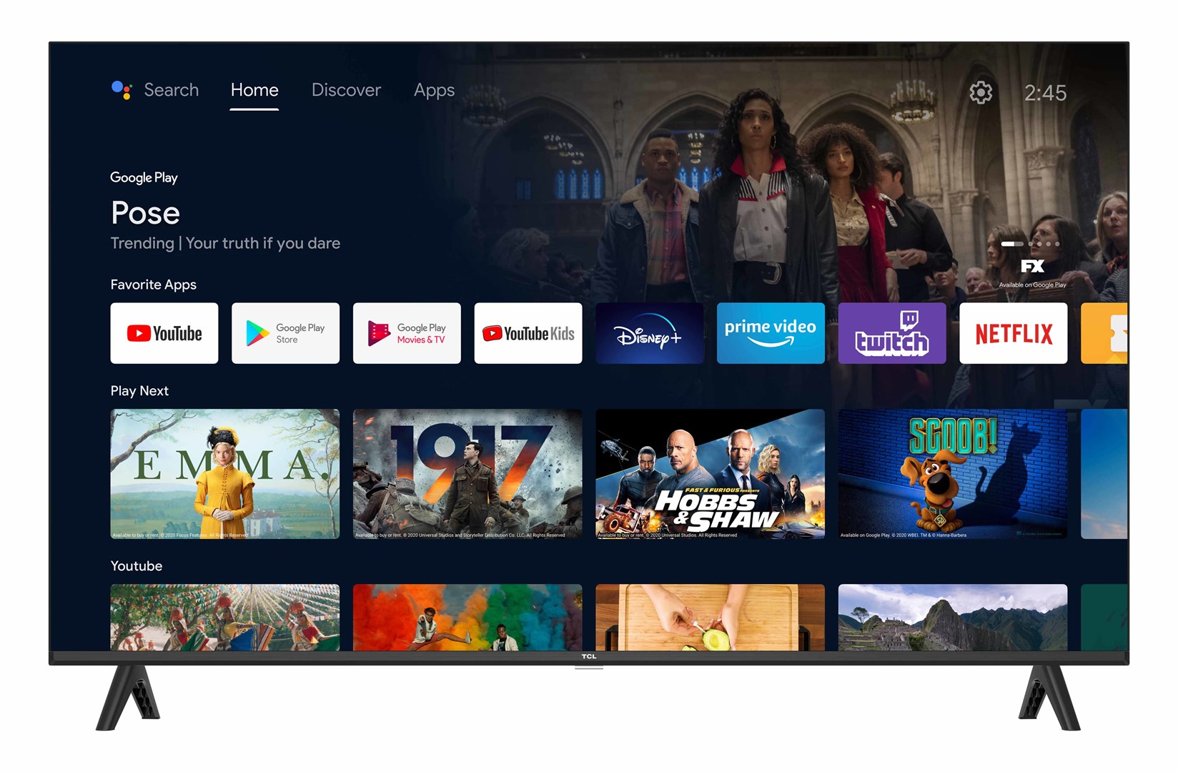 Televizor TCL 40FHD7900, 40", Full HD, Smart Android TV, i zi