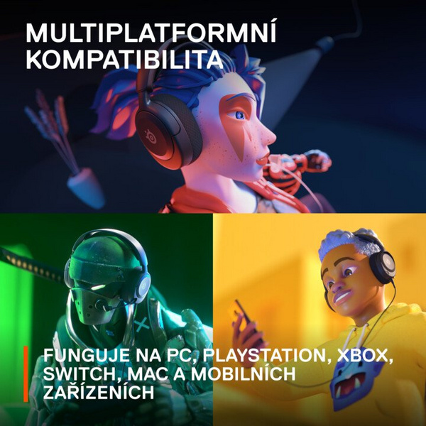 [OUTLET] Kufje Arctis Nova 1, të zeza, III