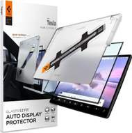 Заштитно стакло Spigen Glass FC EZ FIT, за Tesla Model X 2022 и Model S 2021, проѕирно
