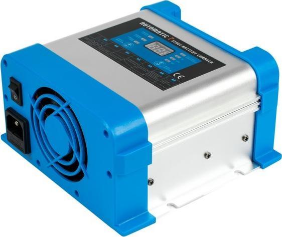 Karikues baterish Azo BC-20 PRO, 24V, 300W, i argjendtë