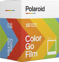 Film fotografik Polaroid GO Color 6017, 16 copë, 6.6x5.4 cm, kornizë e bardhë