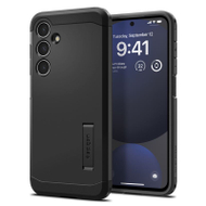 Mbrojtëse për celular Spigen Tough Armor për Samsung Galaxy S24 FE, e zezë