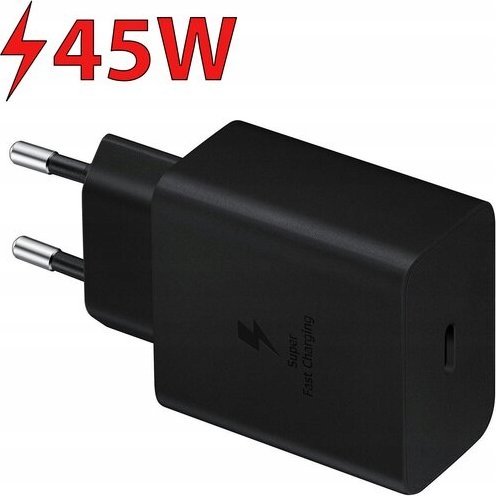 Karikues murale USB C Power Adapter, 45W Power Delivery, i zi