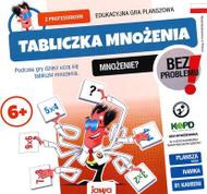 Lojë tavoline Jawa Multiplication Table With The Professor, edukative, për fëmijë 6+