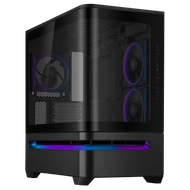 Kuti kompjuteri ASUS PRIME AP202, mATX, ARGB, e zezë