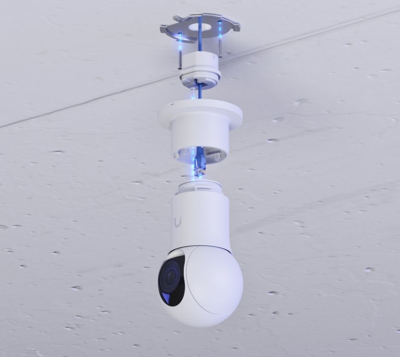 Mbajtëse tavanore për kamera Ubiquiti UACC G5 PTZ SM, për kamerë G5 PTZ, e bardhë
