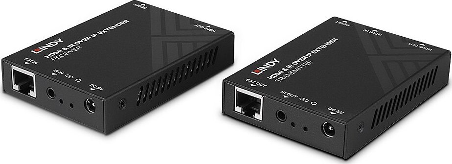 Extender HDMI Lindy HDMI and IR Over IP, Full HD 1080p, IR, i zi