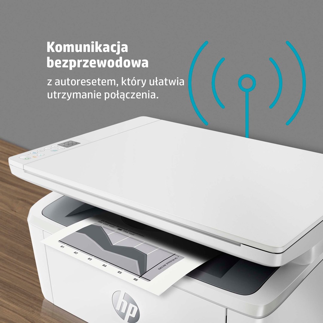 Printer multifunksional HP LaserJet M140w, A4, Wi-Fi, i bardhë 