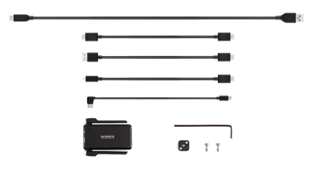 Sistem transmetimi video DJI Ronin RavenEye, RF wireless, Wi‑Fi, i zi